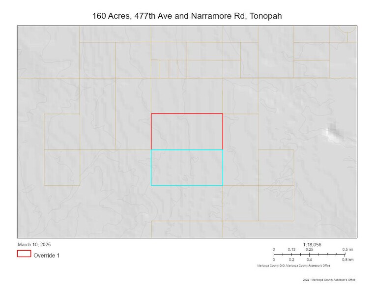 47700 Narramore (appx) rd, Tonopah, AZ à vendre - Aérien - Image 1 de 1