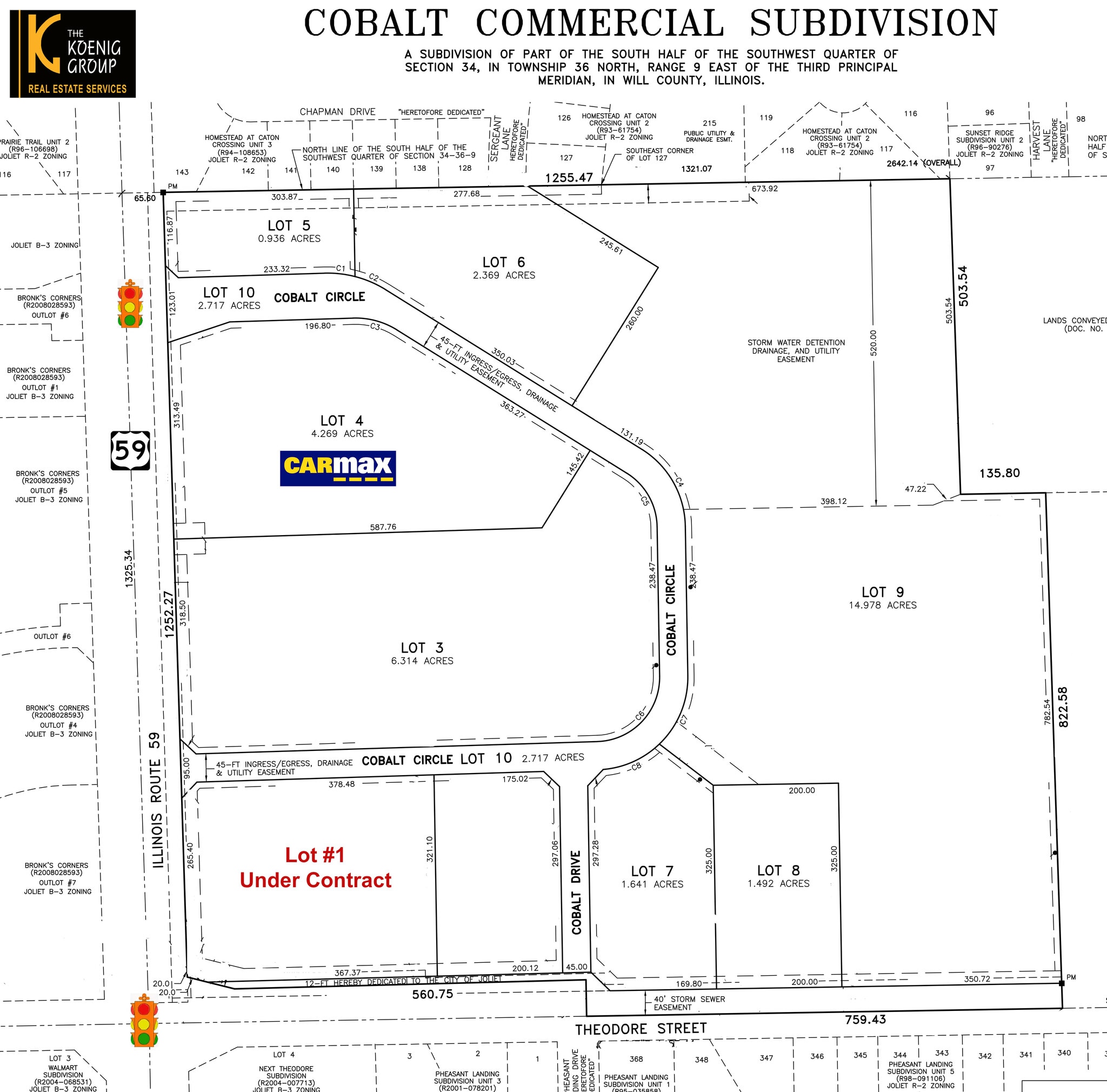 NEC Rt 59 & Theodore St, Joliet, IL à vendre Photo du bâtiment- Image 1 de 10