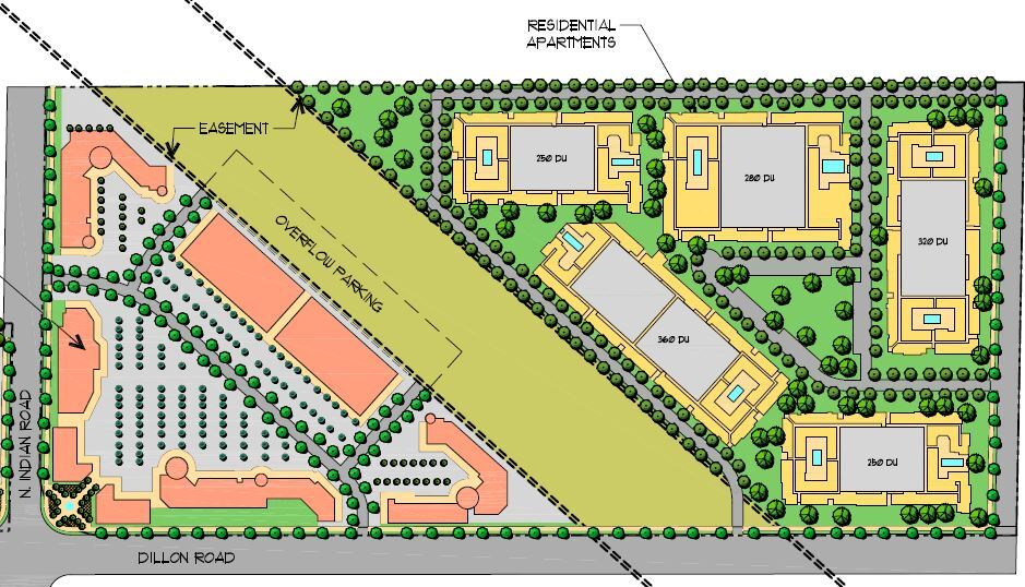 NE corner of Indian and Dillon, North Palm Springs, CA for sale - Building Photo - Image 2 of 2