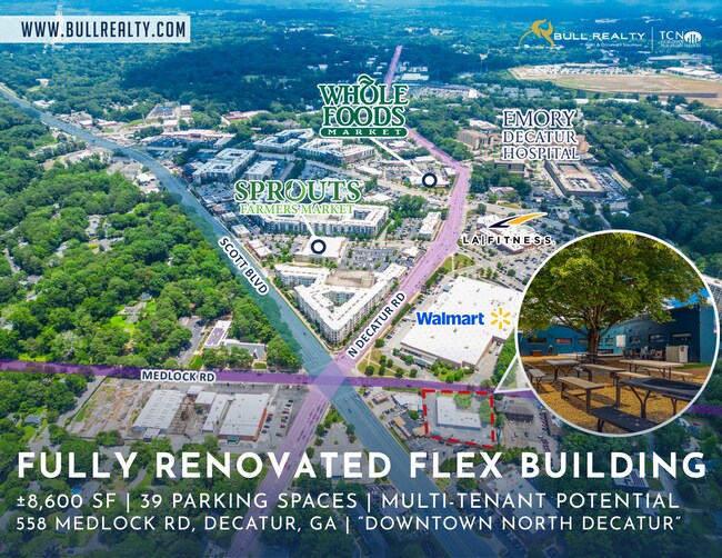More details for 558 Medlock Rd, Decatur, GA - Retail for Sale