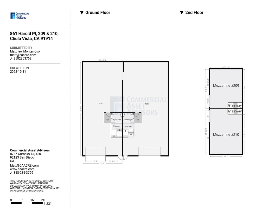 861 Harold Pl, Chula Vista, CA 91914 - Unité 210 - - Plan d’étage - Image 2 of 10
