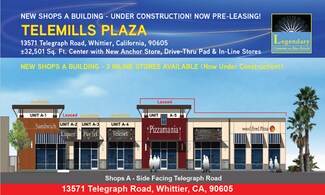 Plus de détails pour 13555 Telegraph Rd, Whittier, CA - Commerce de détail à louer