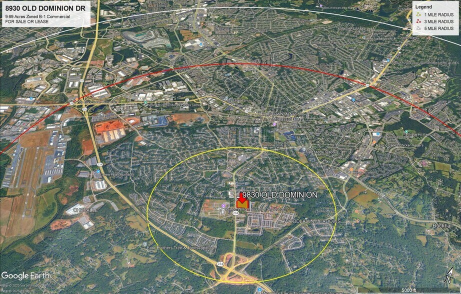 8950 Old Dominion Dr, Manassas, VA for lease - Aerial - Image 2 of 5