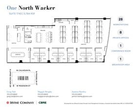 1 N Wacker, Chicago, IL à louer Plan de site- Image 1 de 1