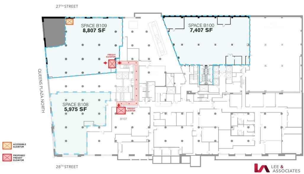 27-01 Queens Plz N, Long Island City, NY for lease Floor Plan- Image 1 of 1