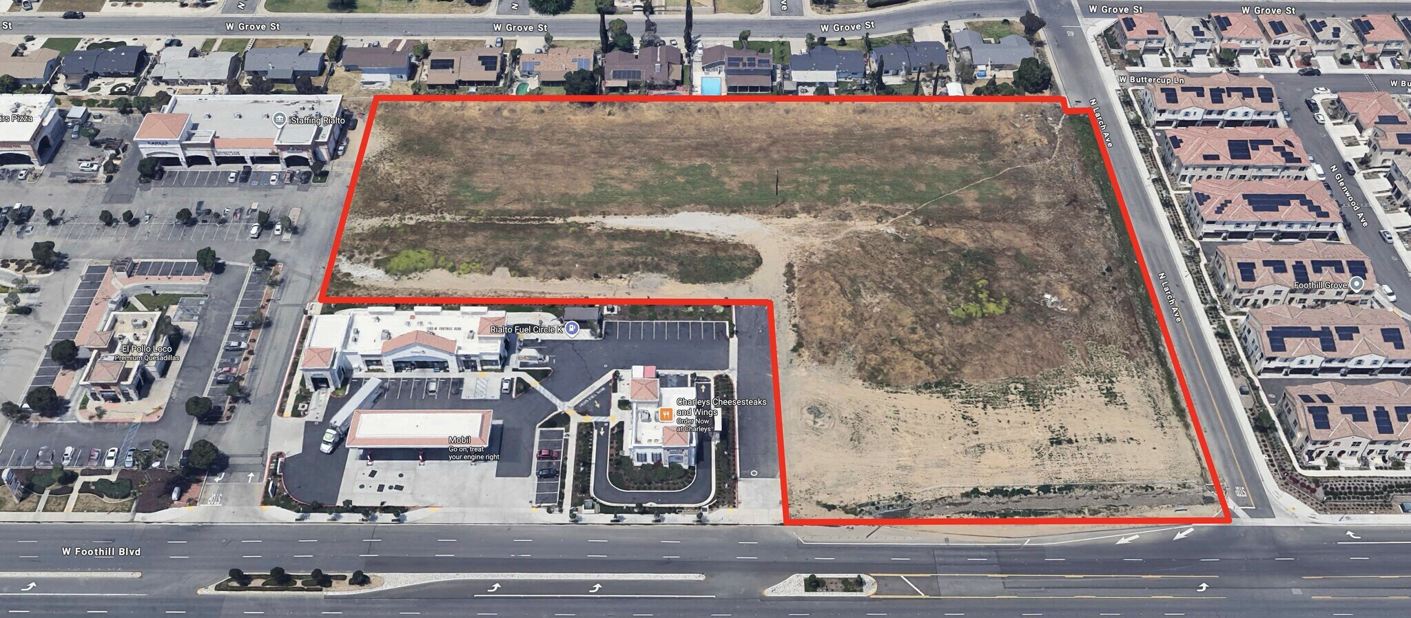 1100 W Foothill Blvd, Rialto, CA à vendre Photo du bâtiment- Image 1 de 4