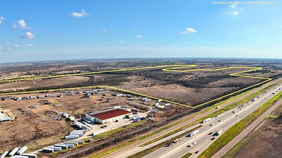 I-35 & Bottoms East Troy rd, Troy, TX à vendre - Aérien - Image 3 de 5