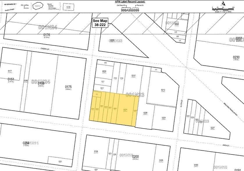 1717 Arch St, Philadelphia, PA à louer - Plan cadastral - Image 2 de 19