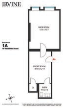 16 W 86th St, New York, NY for lease Floor Plan- Image 1 of 7