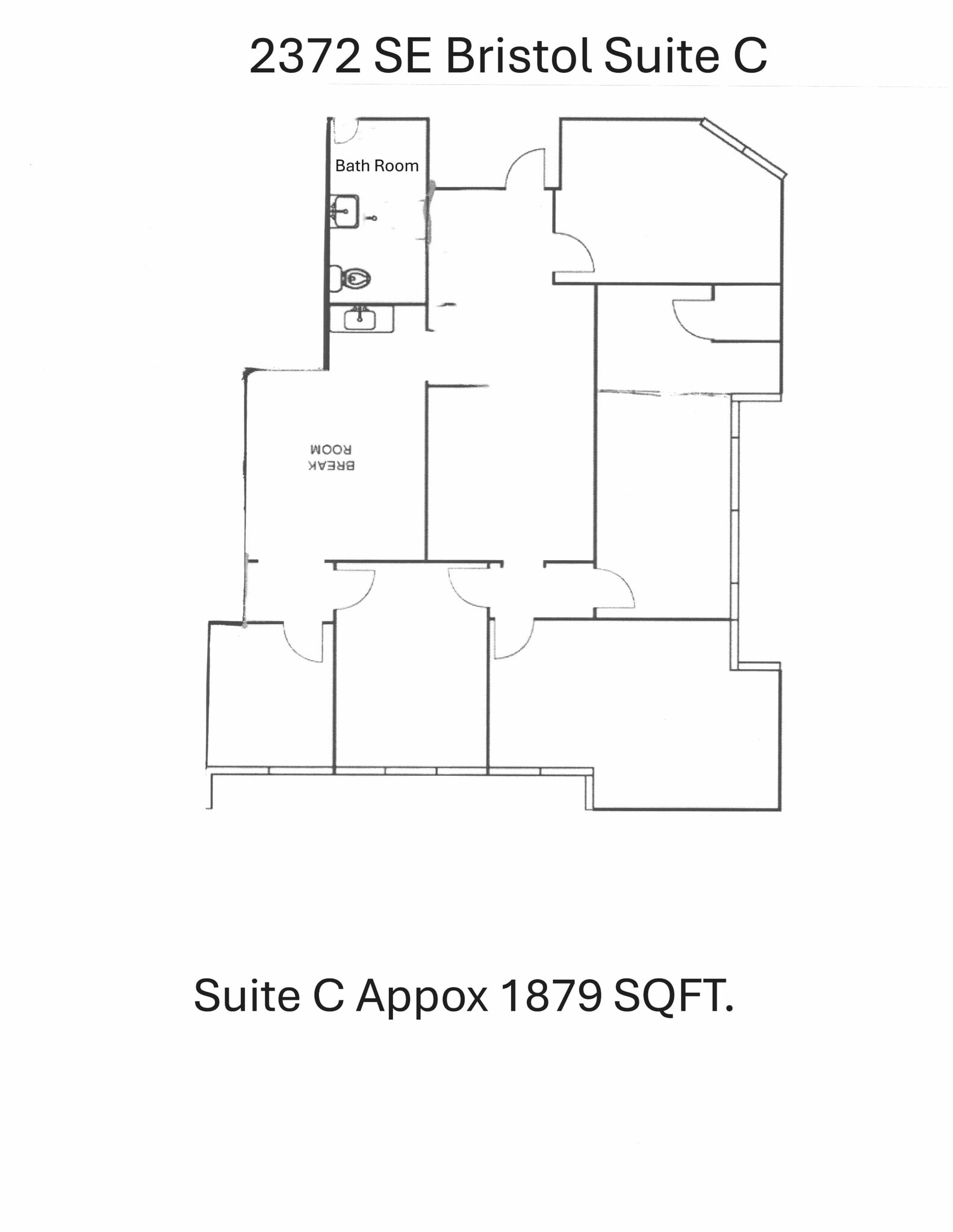 2372-2382 SE Bristol St, Newport Beach, CA à louer Plan de site- Image 1 de 5