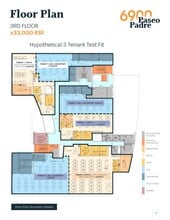 6900 Paseo Padre Pky, Fremont, CA à louer Plan d’étage- Image 2 de 2