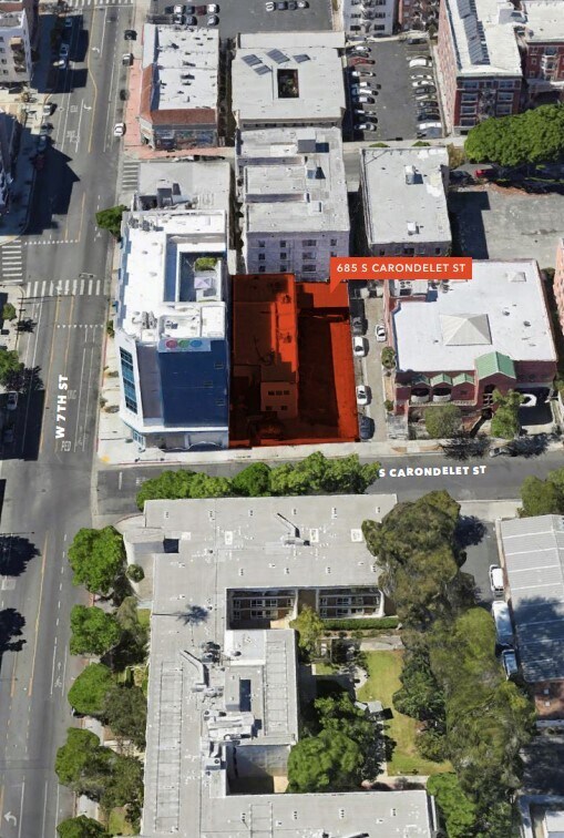 685 S Carondelet St, Los Angeles, CA à vendre Photo du bâtiment- Image 1 de 2