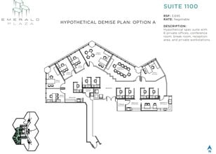 402 W Broadway, San Diego, CA for lease Floor Plan- Image 2 of 3