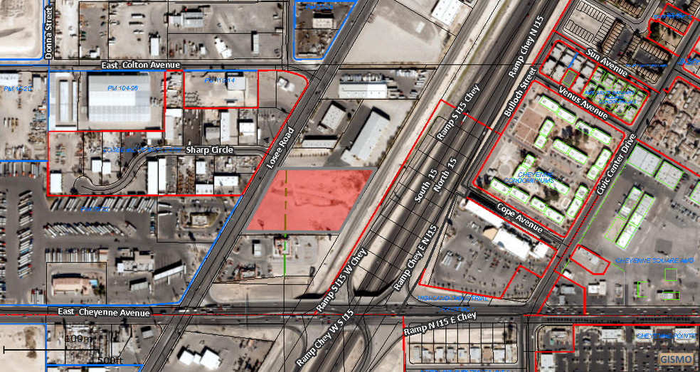 4.46-Acres Losee Rd, North Las Vegas, NV for lease - Primary Photo - Image 1 of 8