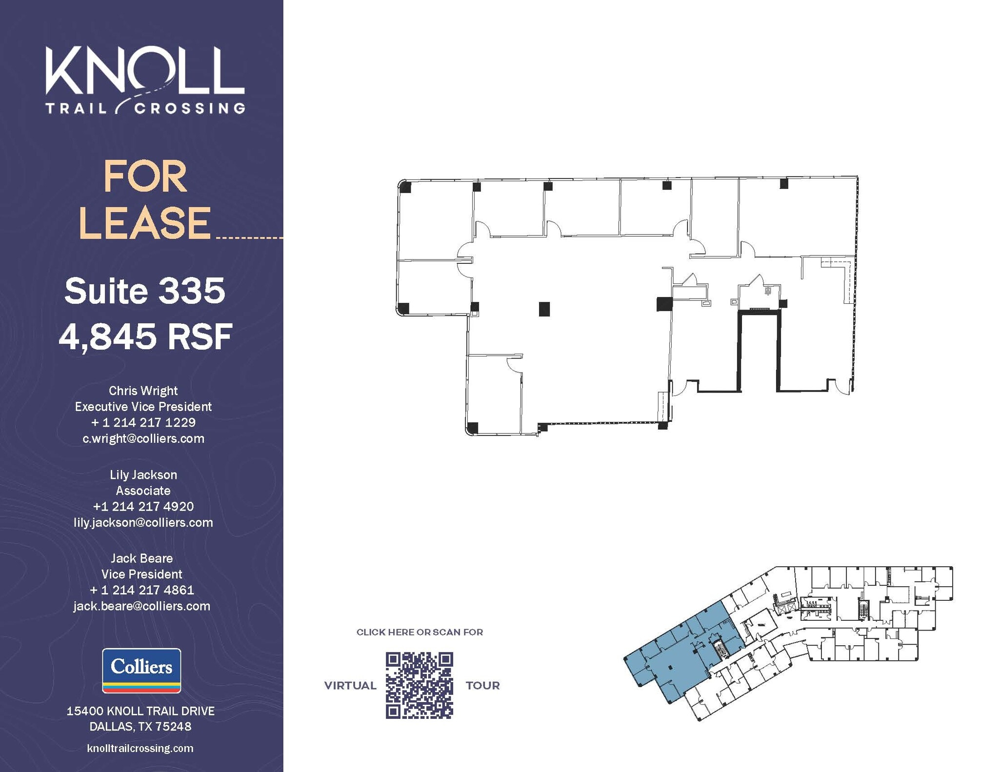 15400 Knoll Trail Dr, Dallas, TX for lease Floor Plan- Image 1 of 1