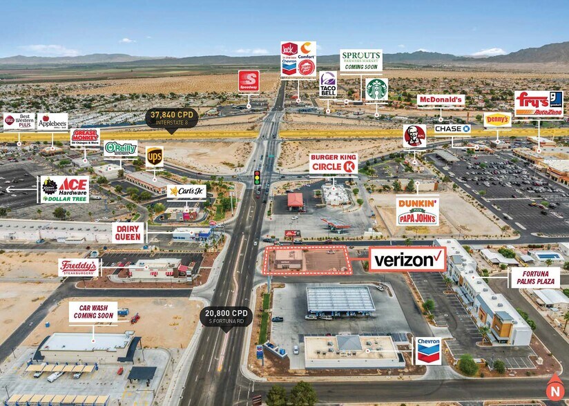 11345 S Fortuna Rd, Yuma, AZ à vendre - Photo du bâtiment - Image 2 de 5