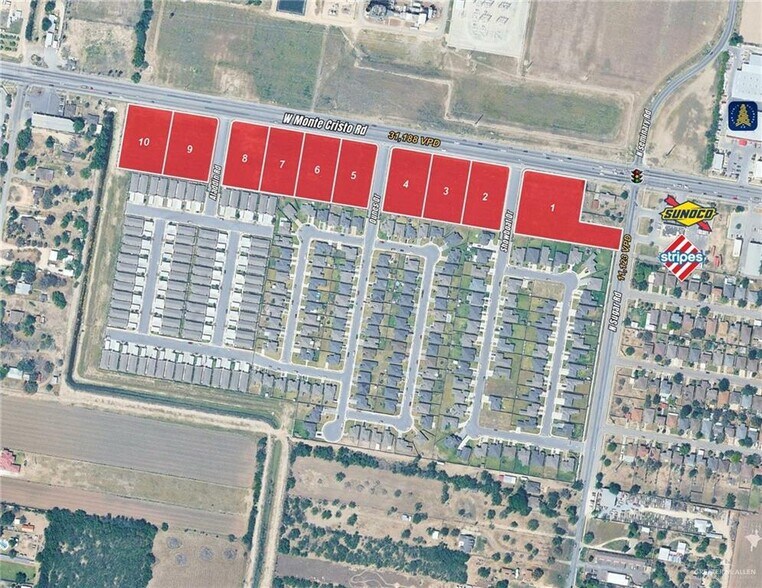 TBD Lot 10 W. Monte Cristo Rd., Edinburg, TX for sale - Building Photo - Image 2 of 6
