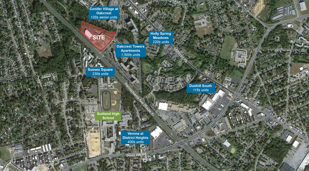 2121 Brooks Dr, District Heights, MD à louer - Photo du bâtiment - Image 2 de 4