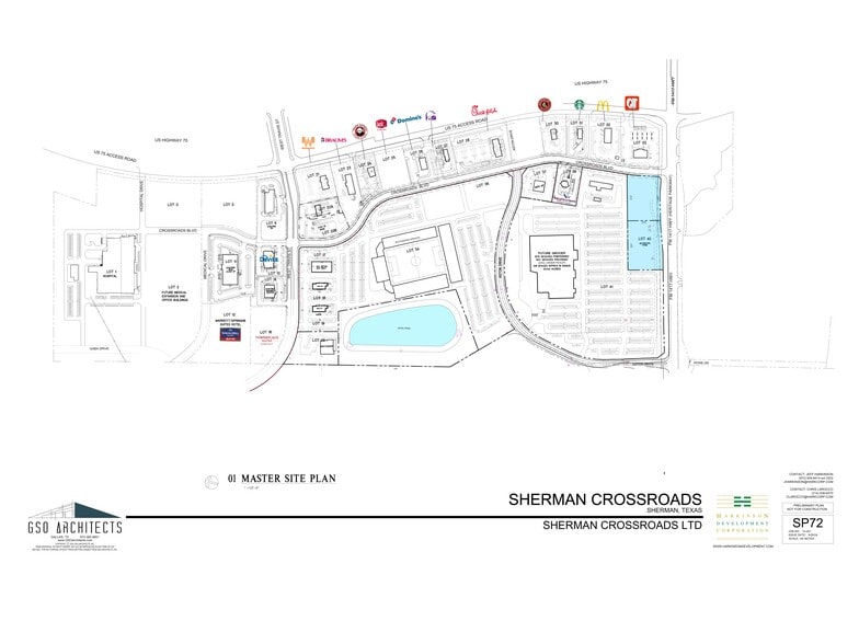 NWC US Hwy. 75 and FM 1417, Sherman, TX à vendre - Plan de site - Image 3 de 3