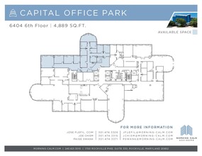 6404 Ivy Ln, Greenbelt, MD for lease Floor Plan- Image 1 of 1