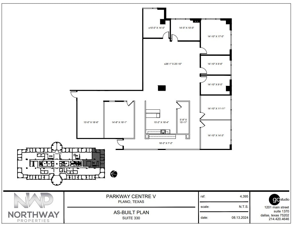 2500 N Dallas Pky, Plano, TX for lease Floor Plan- Image 1 of 1