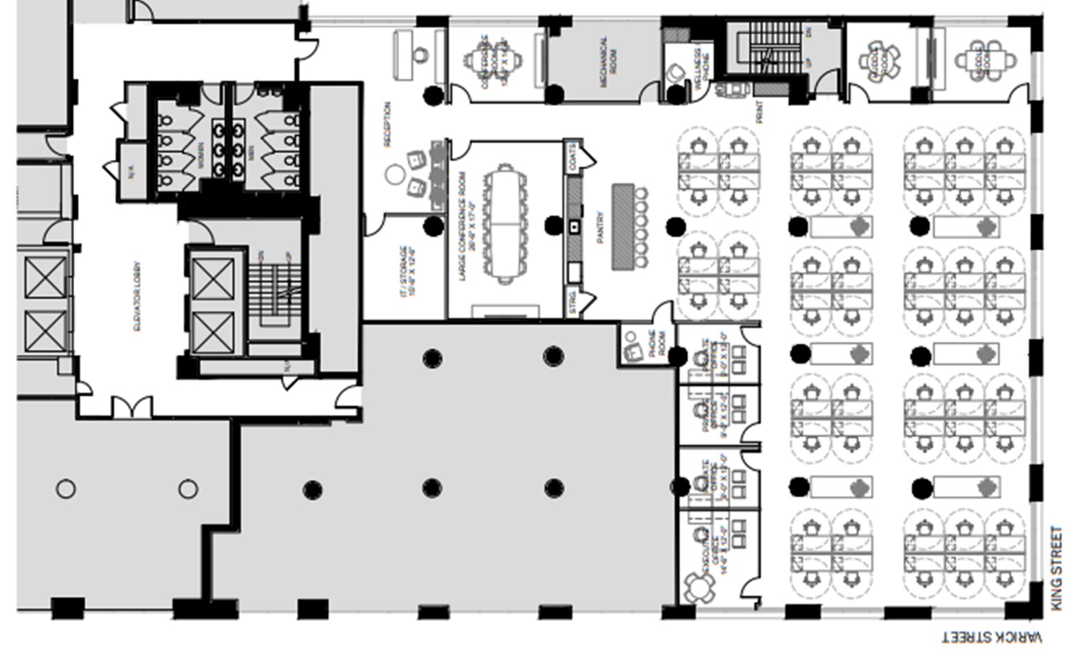 200 Varick St, New York, NY à louer Plan d’étage- Image 1 de 11