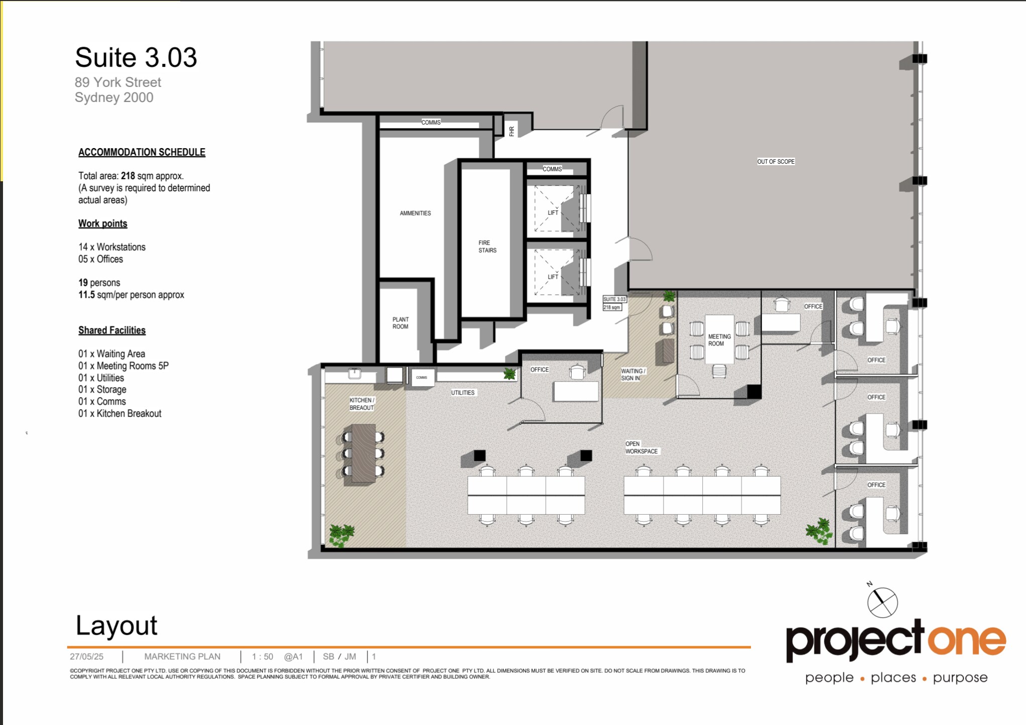 89 York St, Sydney à louer Plan d’étage- Image 1 de 1