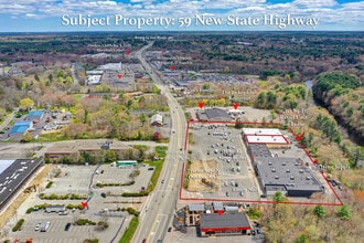 59 New State Hwy, Raynham, MA - Aerial map view - Image1