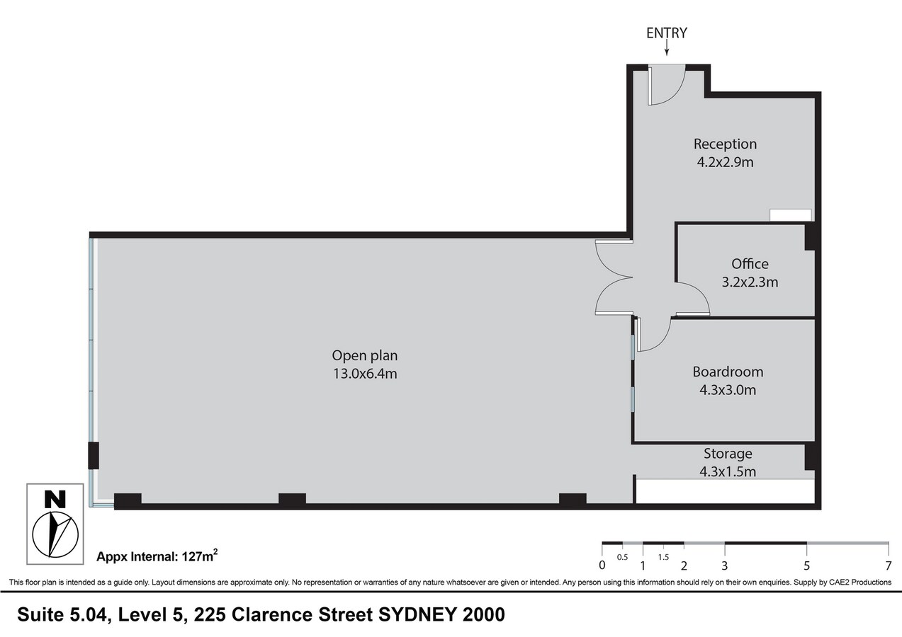 225 Clarence St, Sydney, NSW 2000 - Unit 5.04 - - Floor Plan - Image 1 of 7