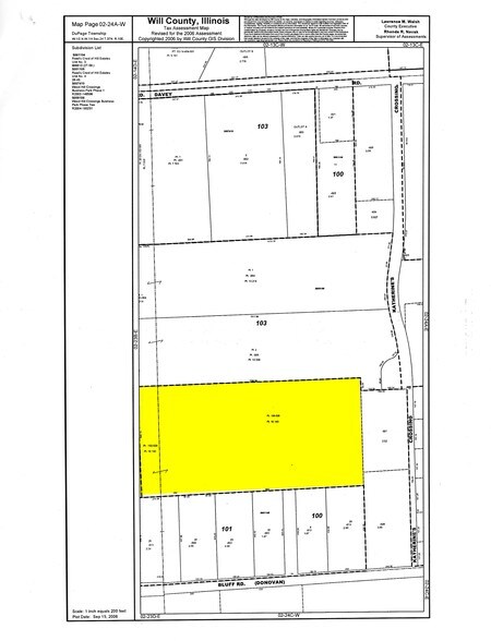 11240 Katherine's Crossing, Woodridge, IL for lease - Plat Map - Image 2 of 4