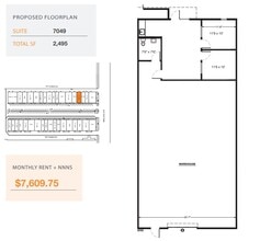 7059-7077 1/2 Vineland Ave, North Hollywood, CA for lease Floor Plan- Image 1 of 1