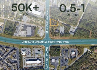 Plus de détails pour 1608 Fair Rd, Statesboro, GA - Terrain à louer