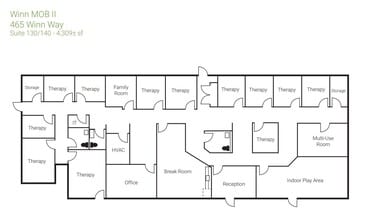 495 Winn Way, Decatur, GA for lease Floor Plan- Image 1 of 1