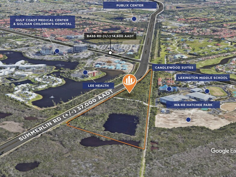 Summerlin Road, Fort Myers, FL à vendre - Aérien - Image 2 de 3