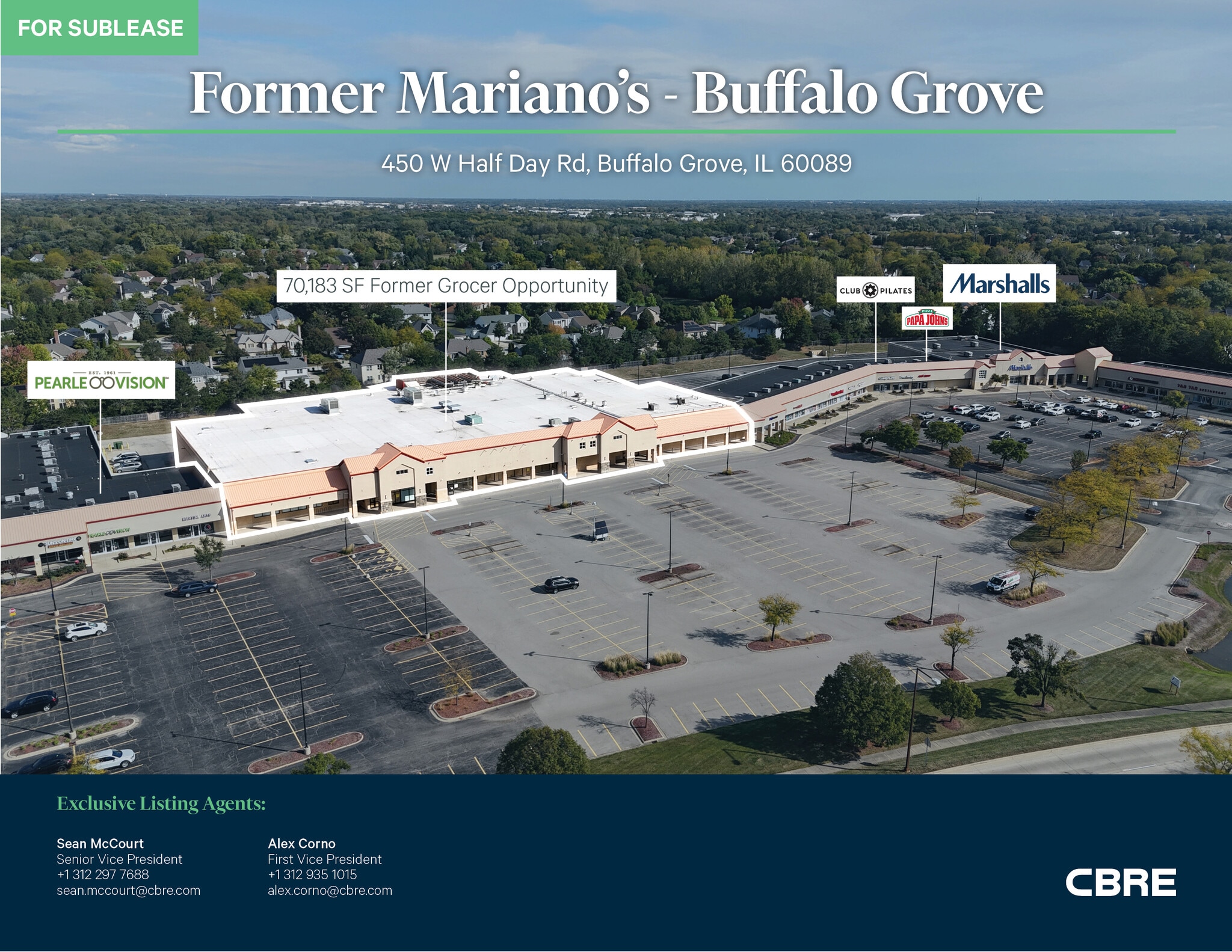 300-500 W Half Day Rd, Buffalo Grove, IL à louer Photo du bâtiment- Image 1 de 15