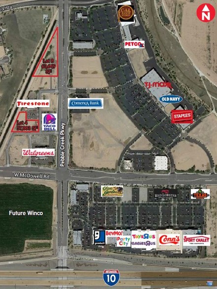 Pebble Creek Pkwy & McDowell Rd, Goodyear, AZ à vendre - Photo du bâtiment - Image 1 de 1