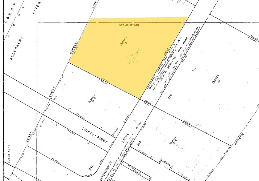 700 Waterfront Dr, Pittsburgh, PA à vendre - Plan cadastral - Image 3 de 5