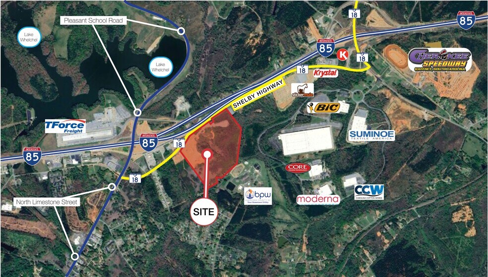 220 Shelby Hwy, Gaffney, SC à vendre - Photo du bâtiment - Image 2 de 4