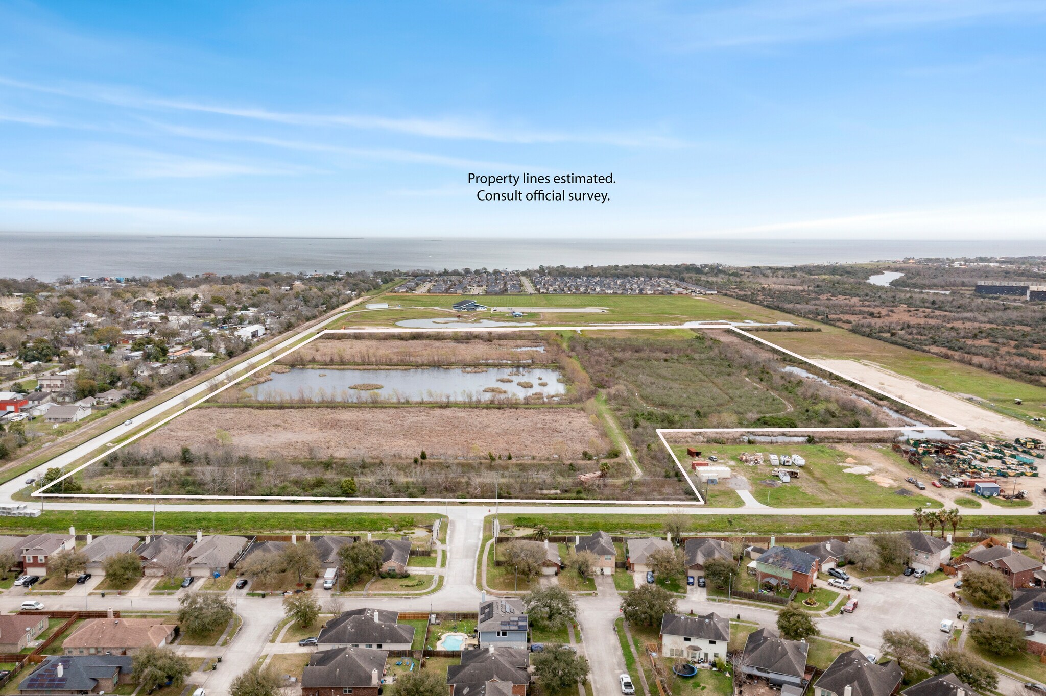 4835 10th Street, Bacliff, TX for sale Aerial- Image 1 of 9