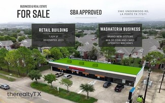 Plus de détails pour 3985 Underwood Rd, La Porte, TX - Commerce de détail à vendre