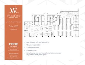 425 N Martingale Rd, Schaumburg, IL for lease Floor Plan- Image 1 of 3