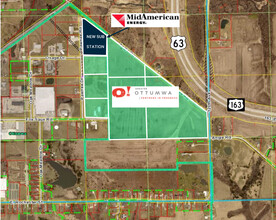 Pawnee Drive & Angle Road, Ottumwa, IA - aerial  map view - Image1