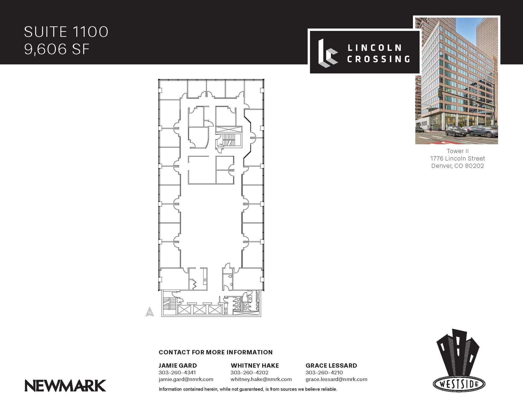1776 N Lincoln St, Denver, CO for lease Floor Plan- Image 1 of 1
