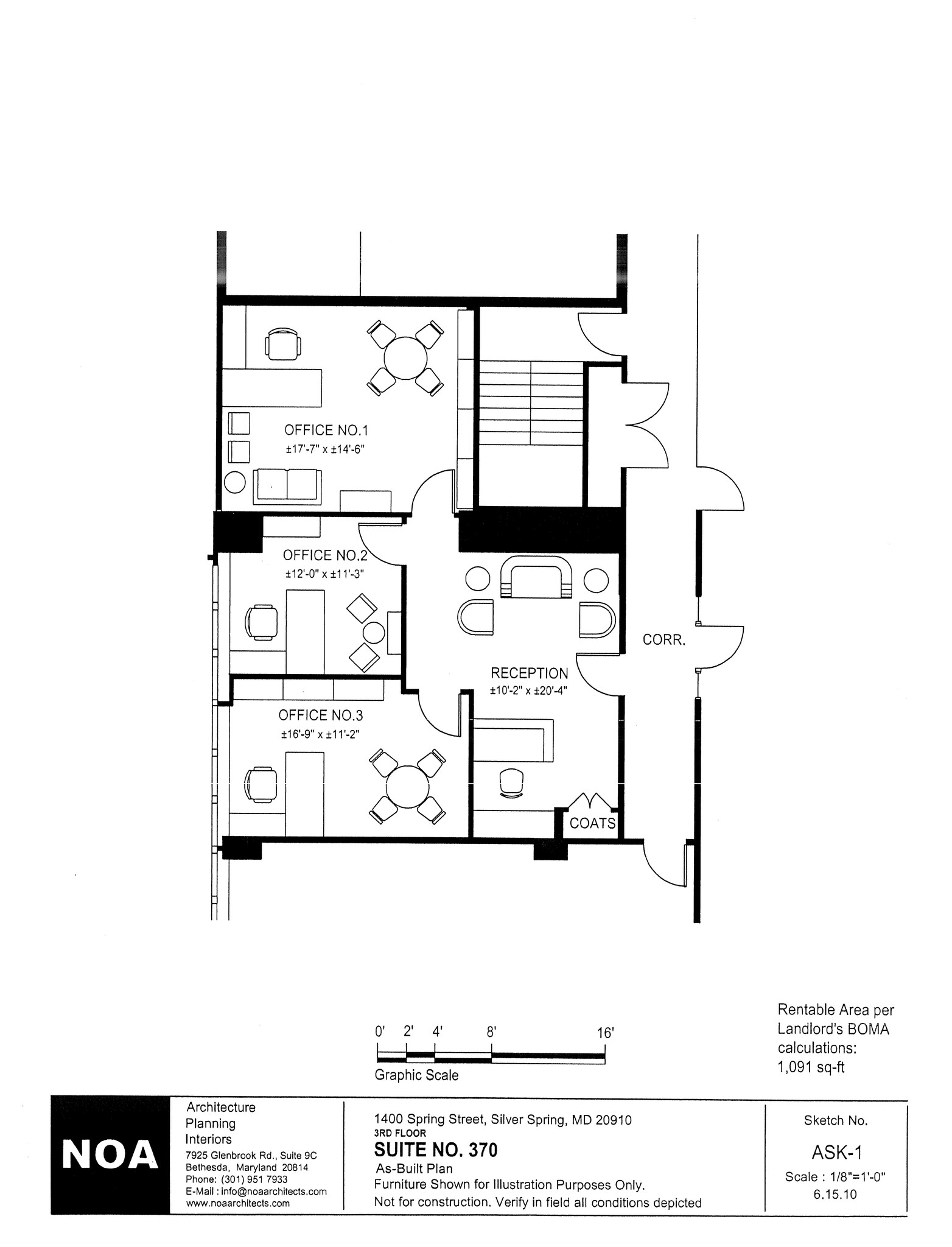 1400 Spring St, Silver Spring, MD à louer Plan de site- Image 1 de 1