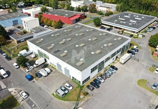 Bondoufle - AERIAL  map view