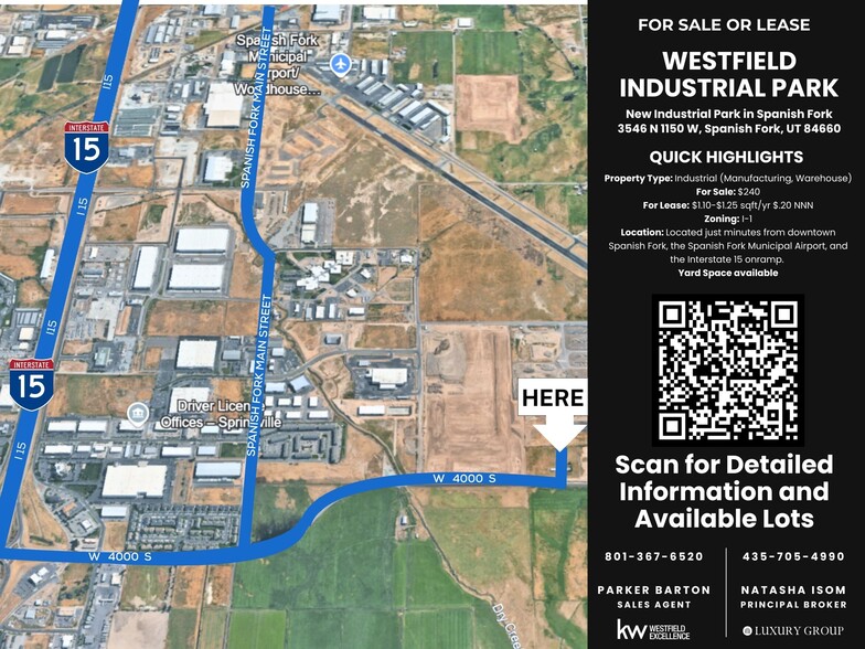 3546 N 1150 W, Spanish Fork, UT for lease - Building Photo - Image 2 of 15