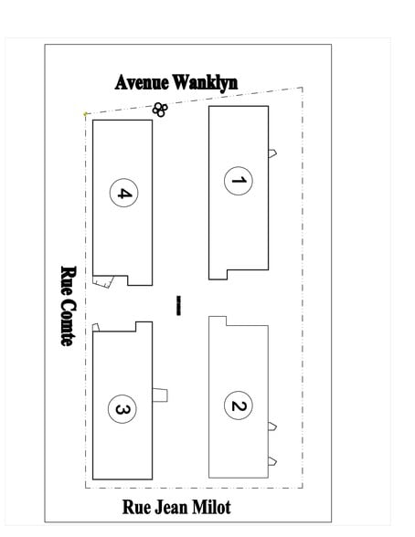 9361 Rue Wanklyn, Montréal, QC for lease - Site Plan - Image 1 of 6