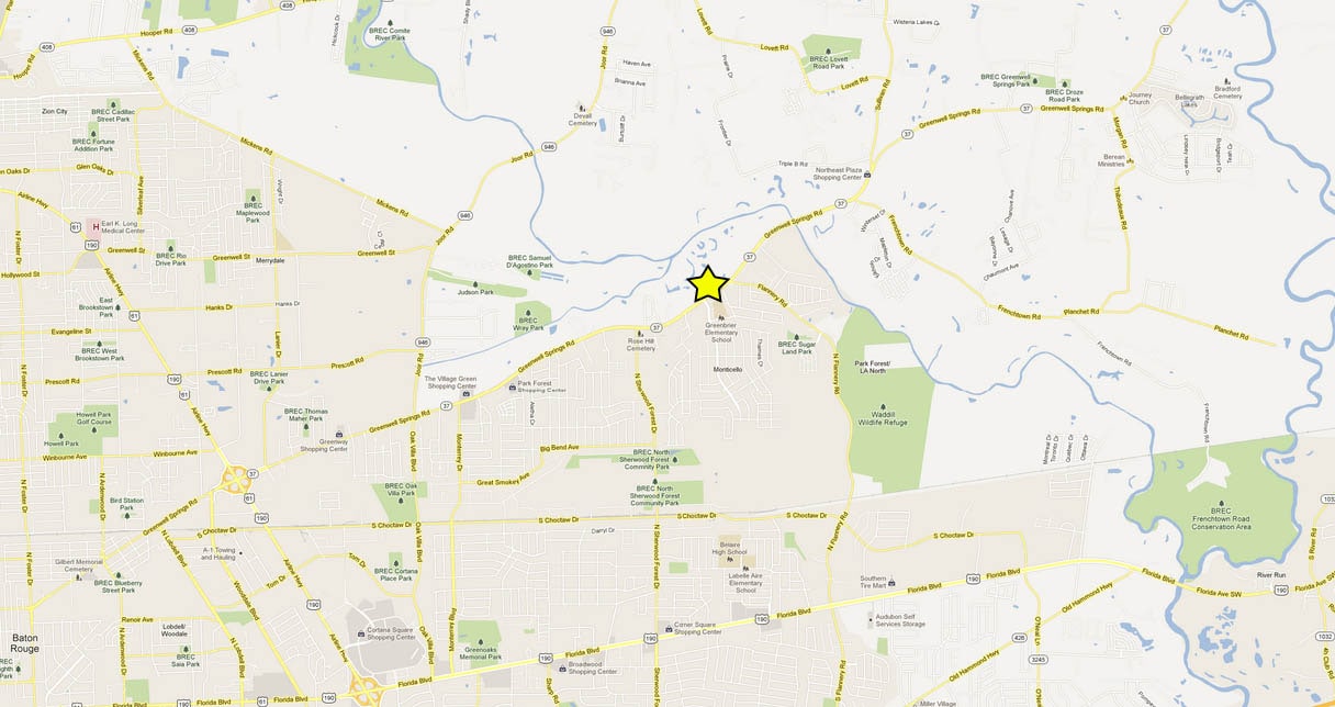 11921 Greenwell Springs Rd, Baton Rouge, LA à vendre Photo du bâtiment- Image 1 de 2