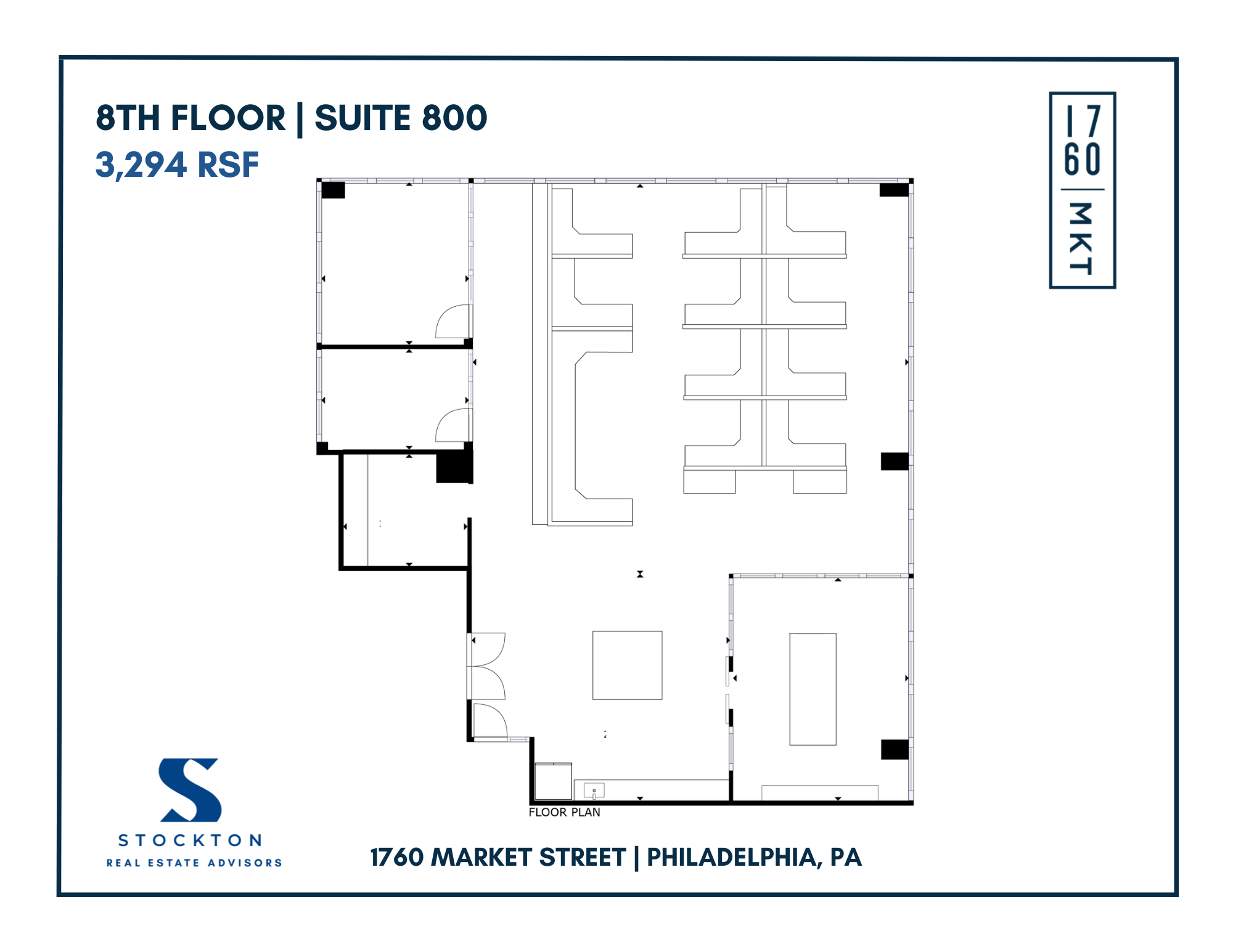 1760 Market St, Philadelphia, PA for lease Floor Plan- Image 1 of 1