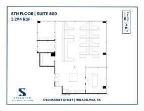 1760 Market St, Philadelphia, PA for lease Floor Plan- Image 1 of 1